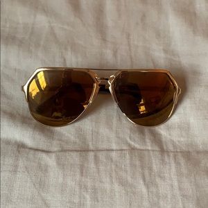 Dolce & Gabbana Gold Sunglasses